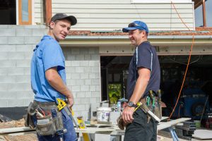 The Team At Homes 4 Living Working On-site On A Home Building Project